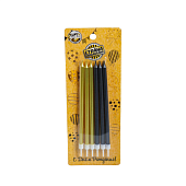 картинка Свечи, золотые и черные, 13 см., 6шт. 