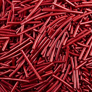 картинка Посыпки "Вермишель бордовая перламутровая", 0.75кг. 