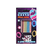 картинка Свечи незадуваемые в торт "Магия мечты" , 5см.,10шт. 