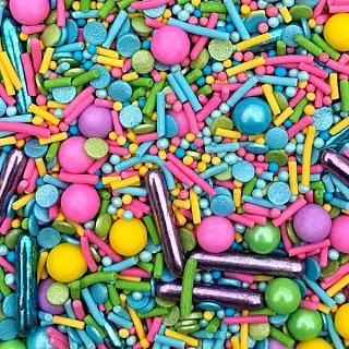 картинка Посыпки MIXIE - "Конфетная радуга", 50гр. 