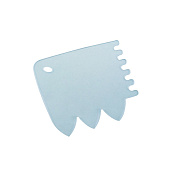 Пластмассовый скребок - Расческа, 145*150мм. (RTRA 3) 