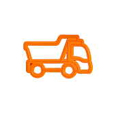 Форма для печенья и пряников "Грузовик", 19*12,5*2см. 