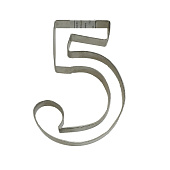 Металлическая вырубка - "Пятерка" 