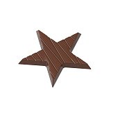 картинка Поликарбонатная форма "Chocolate World" - Звезда 