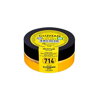 картинка Краситель порошковый "Guzman" - Желтый №714, 5гр.  