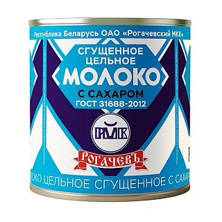 картинка Молоко сгущенное "Рогачев 8,5%", 380гр. 