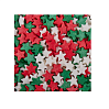 картинка Посыпки - "Звезды красные, белые, зеленые мини", 0.75кг. 