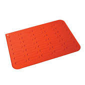 Силиконовый антиприграный коврик для выпечки мини-эклеров, 30*40см. (30TE3002R) 