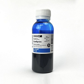 картинка Чернила для принтера KREDA Confiprint 03 синий, 100мл. 