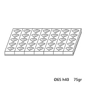 картинка Большая форма для пирожных - "Корона" (Monop C0010) 