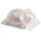 картинка Набор пластиковых форм - "Полусферы/Пион", 6шт. (20 SF001) 