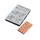 картинка Форма для шоколада "Соты", 3 ячейки, 27,5*17,5*2,5см 