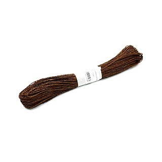 картинка Шнур бумажный, коричневый, 47м*h2мм. 