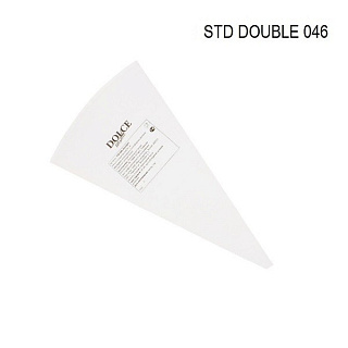 Прочный хлопковый двойной мешок, 46 см. 