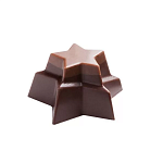картинка Поликарбонатная форма "Chocolate World" – Звезды 