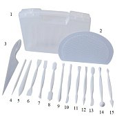 Инструмент для работы с мастикой, в ассортименте, 1шт.  