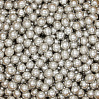 картинка Сахарные бусинки - Серебряные перламутровые, 6мм. 1кг. (AI 28110) 