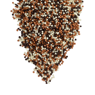 картинка Драже, взорванные зёрна риса в кондитерской глазури, микс, 75гр. 