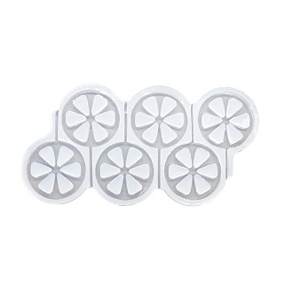 картинка Силиконовая форма - "Долька-апельсин" 