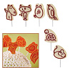 картинка Набор форм для создания шоколадных конфет с рисунком - "Животные", 2шт. (20-C017) 