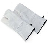 Рукавицы замшевые кондитерские, трехпалые, 34*14см. 