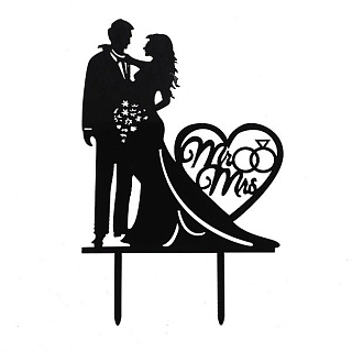 картинка Топпер для торта - "Влюблённая пара" 