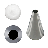 Насадка №S/P16 (BT216) - "Ровная трубочка", 16мм.