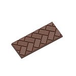 картинка Поликарбонатная форма "Chocolate World" - Плитка с кубами 