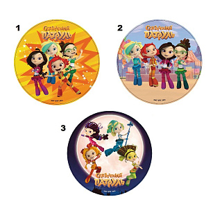 картинка Вафельная пластина - "Сказочный патруль", 14,5см. (20729/p) 