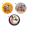 картинка Вафельная пластина - "Сказочный патруль", 14,5см. (20729/p) 