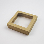 картинка Упаковка для клубники в шоколаде, крафт, 15*15*h4см. 