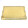 картинка Подложка Apollo прямоугольная с кружевом, картон, золотой, 26*36/30*40см., 1шт. 