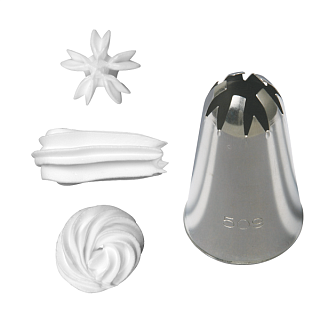 картинка Насадка №509 (BX7020) - "Сердца", 18мм. 