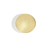 картинка Подложка круглая, картон, зол./бел., 18см., 1.5мм., 50шт. 