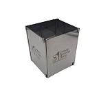 картинка Металлическая форма, раздвижная, Квадрат, 15-28*h15см. 