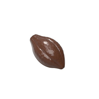 картинка Поликарбонатная форма "Chocolate World" - Какао боб 