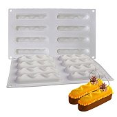 Силиконовая форма Эклер, 245*245*20мм.