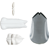 Насадка №113 (BX1123) - "Листик", 16мм.