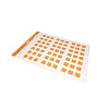 Трафарет для шоколада - "Квадрат", 25мм, 63 ячейки (CHASIL 23) 