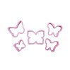 Вырубка пластиковая Бабочка, 5 шт. 