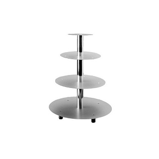 картинка Подставка четырехъярусная, металл (Metal 4) 