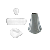 Насадка №101 (BN101) "Лепесток розы", 7.4мм.