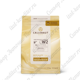 картинка Шоколад Callebaut Select - Белый, 25,9%, 2,5кг.  