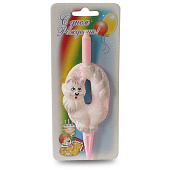 картинка Свеча со зверями - "Цифра 0" (233041) 