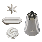 Насадка №855/1B (BC0855) - "Фантазийная звезда", 20мм.