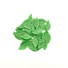 картинка Вафельные листья -"Лист розы", зеленый, 40шт. 