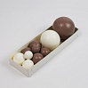 картинка Украшение "Шары из глазури", шоколадные, 11шт. 
