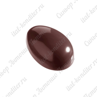 картинка Поликарбонатная форма "Chocolate World" – Яйцо, 55мм. 