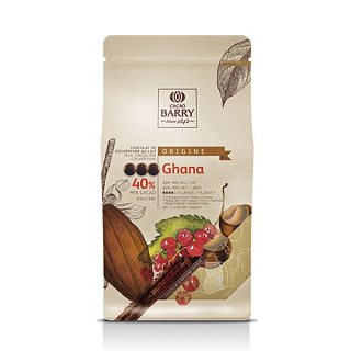 картинка Шоколад Cacao Barry GHANA - Молочный, 40%, 1кг. (CHM-P40GHA-2B-U73) 