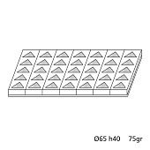 картинка Большая форма для пирожных - "Треугольник" (Monop C004) 